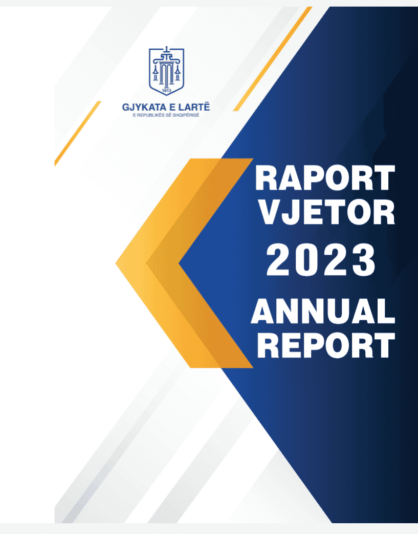 PREZANTIMI I RAPORTIT VJETOR TË PERFOMANCËS SË GJYKATËS SË LARTË, 2023