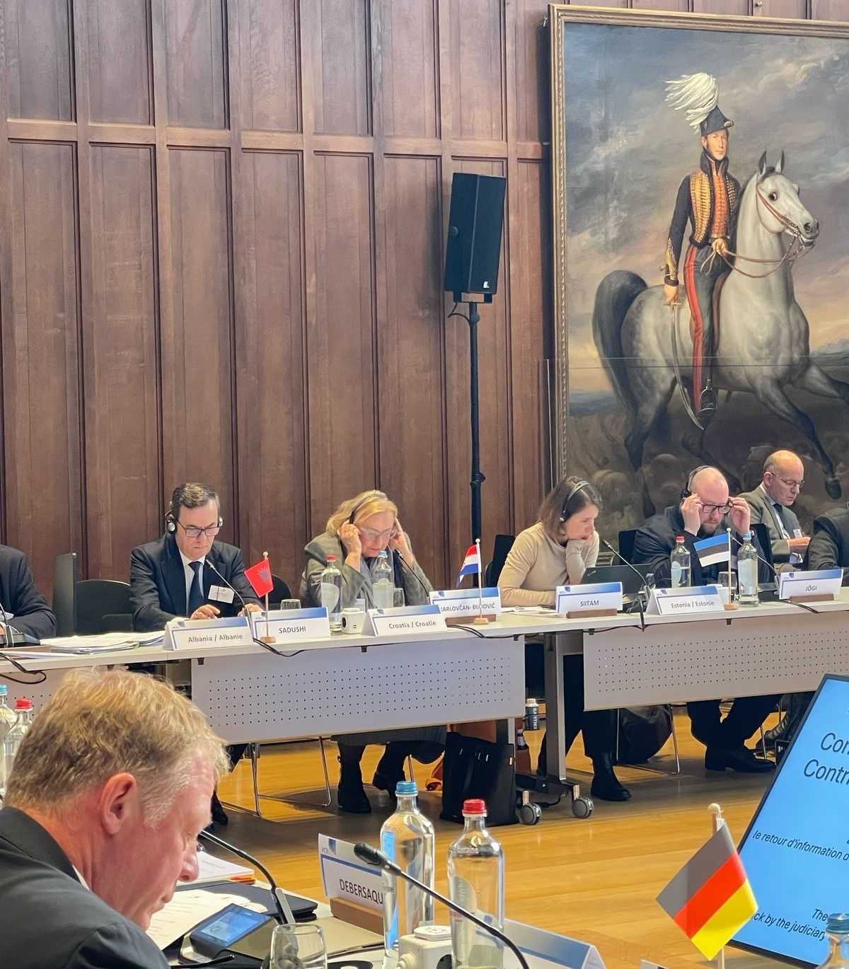 Kryetari i Gjykatës së Lartë Z. Sokol Sadushi merr pjesë në Seminarin e V të 𝐀𝐂𝐀-𝐄𝐮𝐫𝐨𝐩𝐞 organizuar Hagë, 17-18 mars 2025