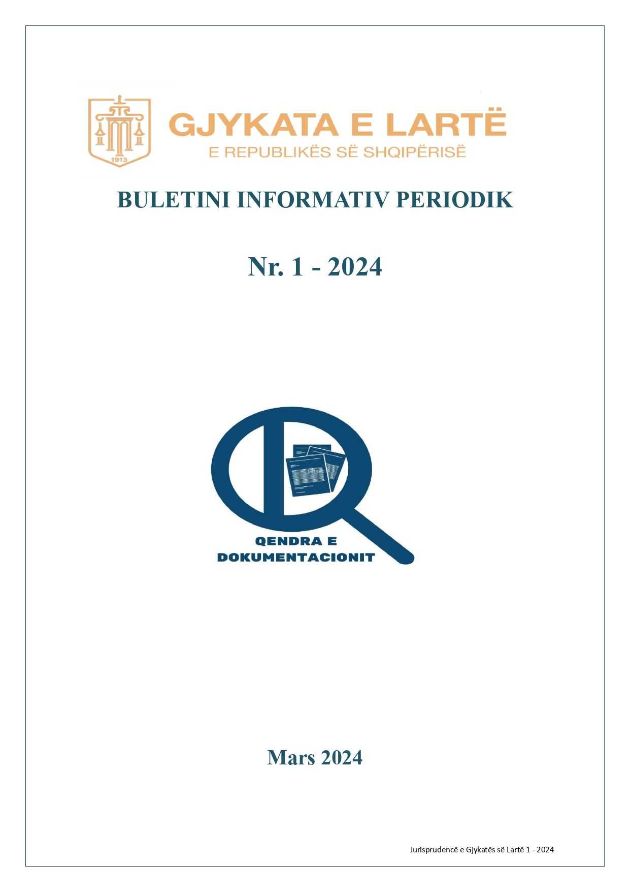 Buletini periodik nr. 1/2024